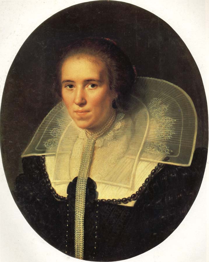 Portrait of a Young Woman with a String of Pearls